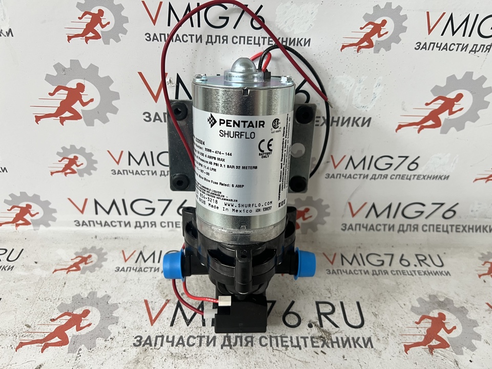 Водяной насос shurflo 2088-474-144 на 24 вольта
